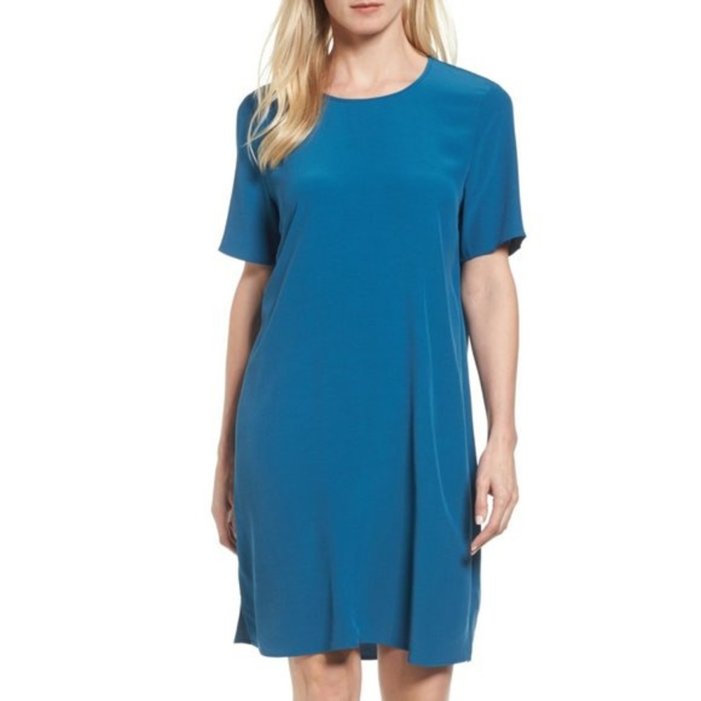 Eileen Fisher tencel shift dress